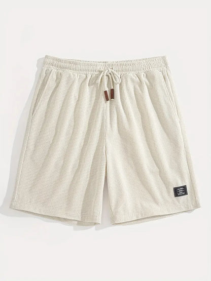 Men's Summer Casual Sports Shorts Plaid Checkered Loose Knee Length Shorts American Fashion Sports Street Shorts