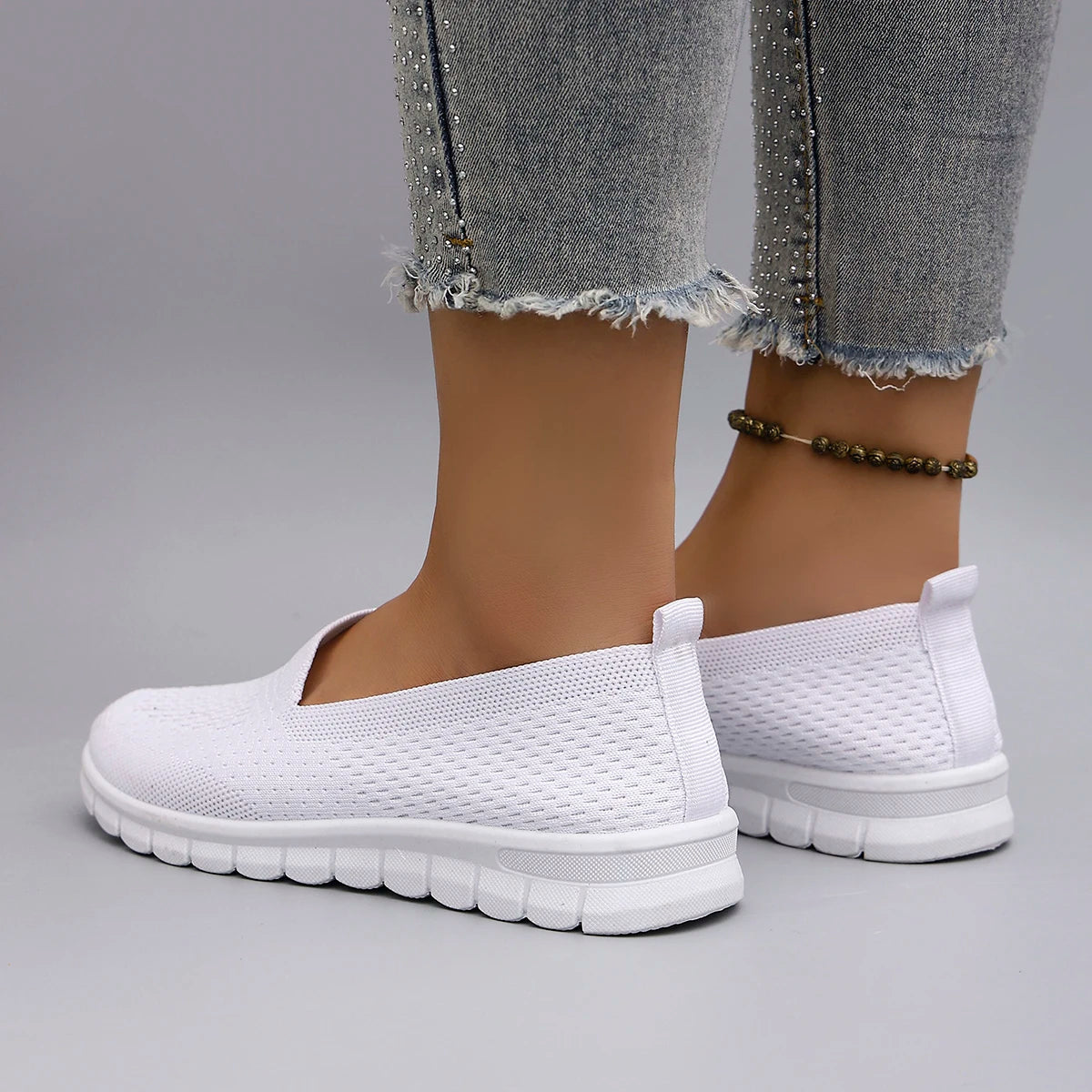 Women's summer breathable mesh flat shoes women's shoes casual sneakers shoes, clearance free shipping
