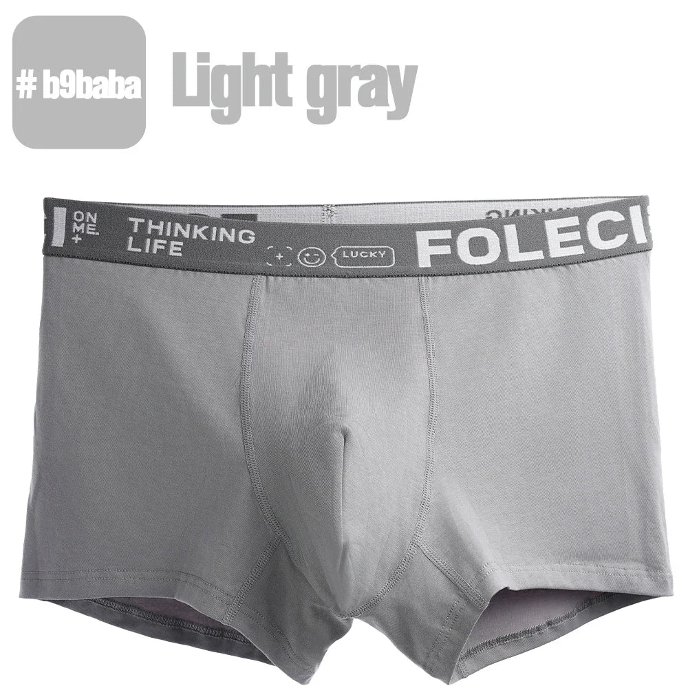 2025 Men's Cotton Underwear Boxers Breathable Stretch Underpants Shorts Soft Man Boy Youth Boxershorts Oversized Panties XL-9XL