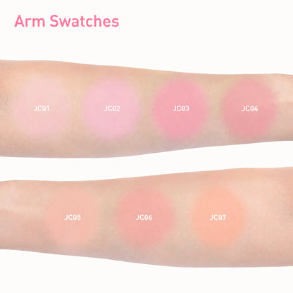 AZTK Liquid Blush Water To Powder Soft Matte Cool Toned Blusher Natural Pink Flush Long Lasting Cheek Tint Makeup
