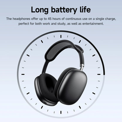 hoco Over the Ear Bluetoothe 5.4 Headphones Sports Wireless Earphone Headsets with Microphone for Phone Call Fabric Eartips
