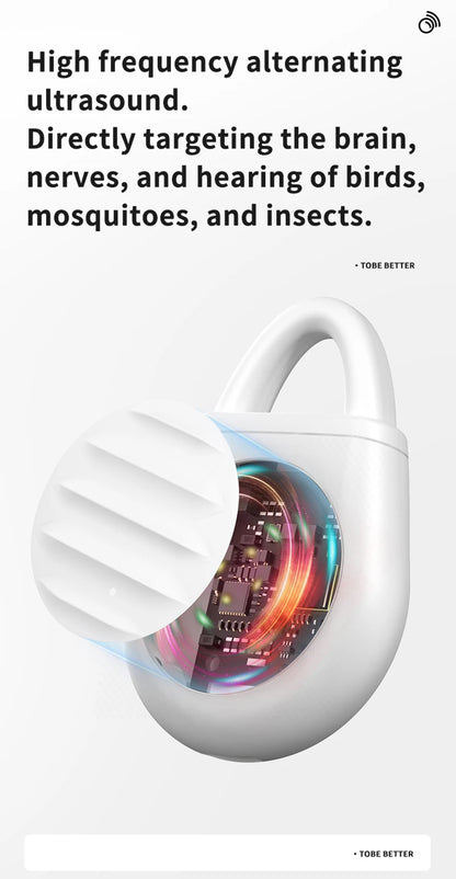 Ultrasonic Electronic Mosquito Indoor Intelligent Automatic Mosquito Repellent Portable Outdoor Camping RepellentCharging