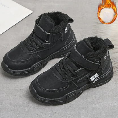 Children Winter Boots – Waterproof Kids Snow Boots With Plush Lining & Rubber Sole