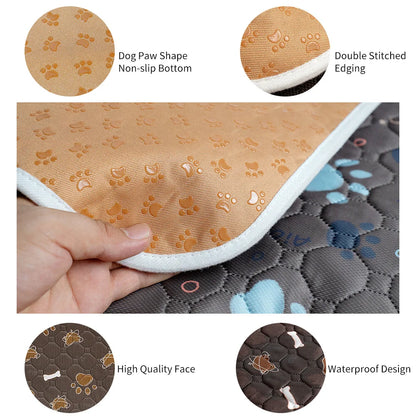 BIAI Winter New non-slip Mat for Pets Waterproof Dog Pee Pad Breathable Cat Mat Washable Pet Diaper Pad High Absorbent Pet Mat