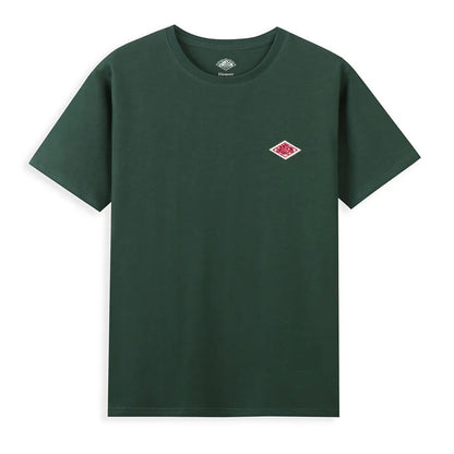 2025 Exported To Japan Orders Classic Embroidery Fashion Solid Simple Loose Short Sleeve Cotton Couple T-shirt Men/Women Top