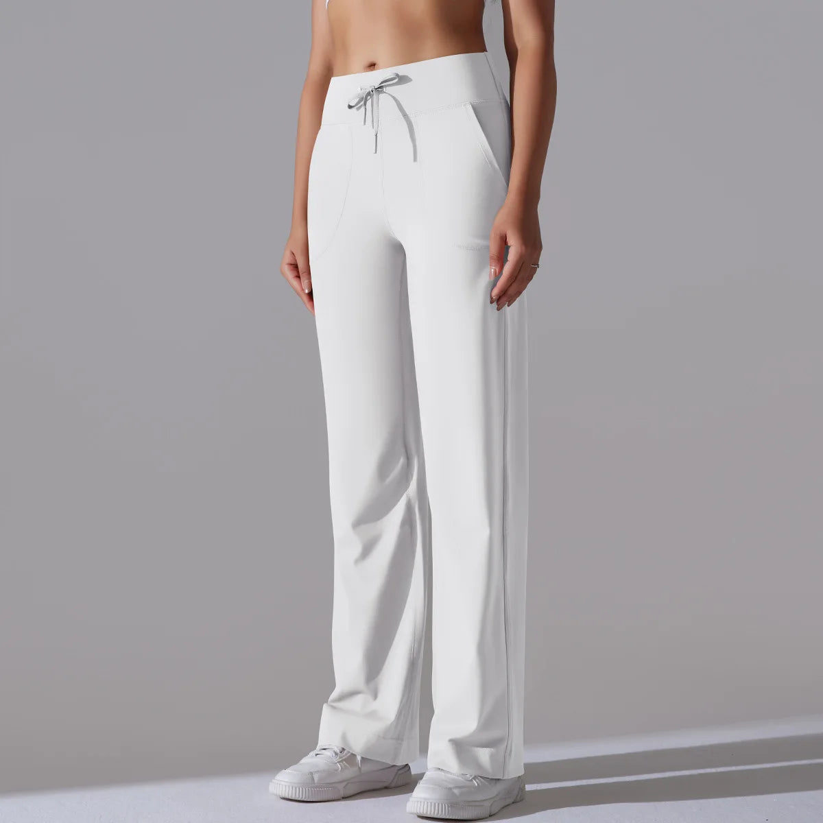 Yoga Straight Leg Sweatpant Straight Leg Women's Loose Tracksuit Pants Wide Leg Outdoor Gym Runing Casual Tracksuit Pants