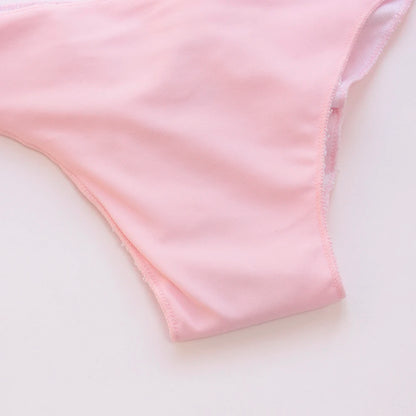 Hotsale Bandage Fold Sexy Thong Brazilian Bikinis Tanga 2025 Swimwear Swimsuit Women Bottom Sexy Cheap Bathing Suit Bottom