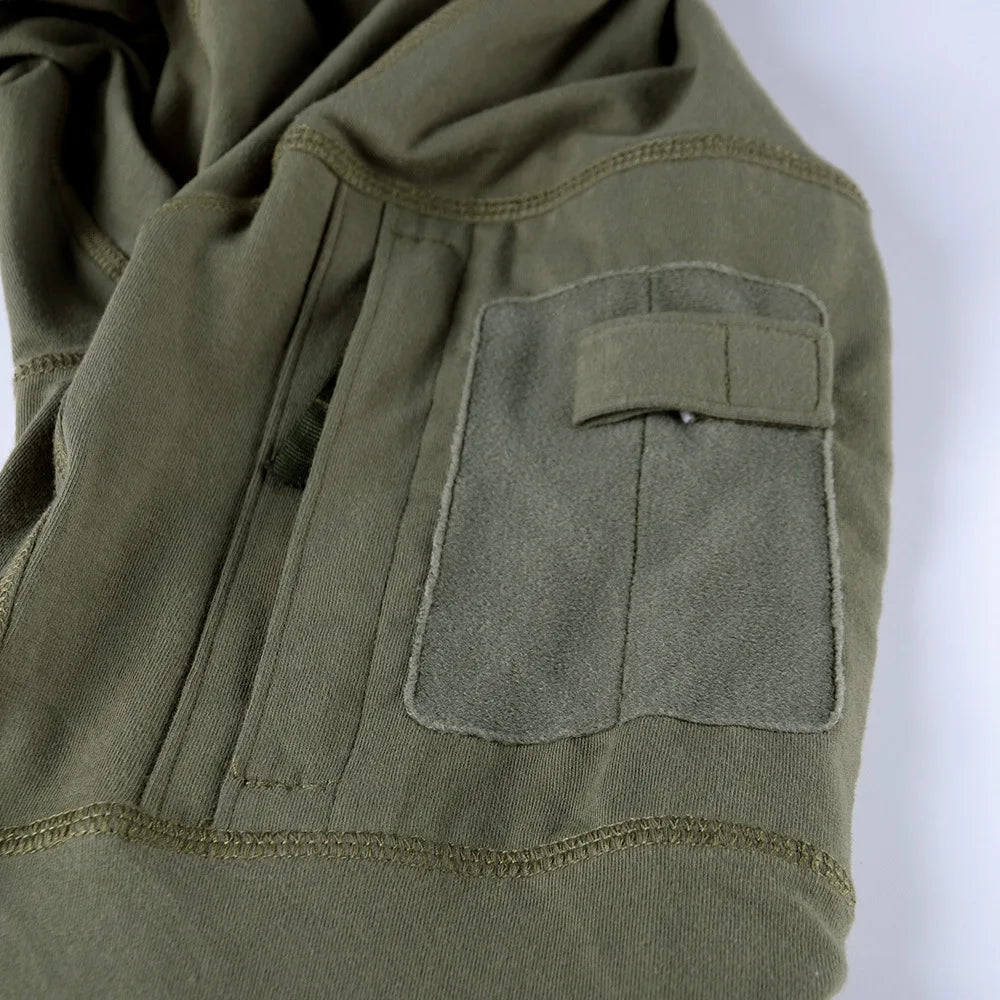 Tactical Cotton Shirt - Multicam Camo Military Combat Tee | Lightweight Moisture Wicking