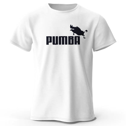Men's Graphic T-Shirt - Pumba Print Cotton Tee | Breathable Short Sleeve Summer Top