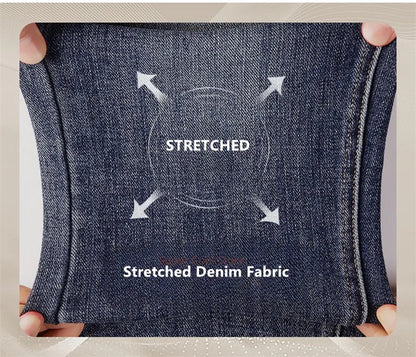 7XL Flared Jeans Bootcut Women 6XL High Elastic Waist Pants Stretched Elegant Plus Size Spring Autumn Female Lady Denim Trousers