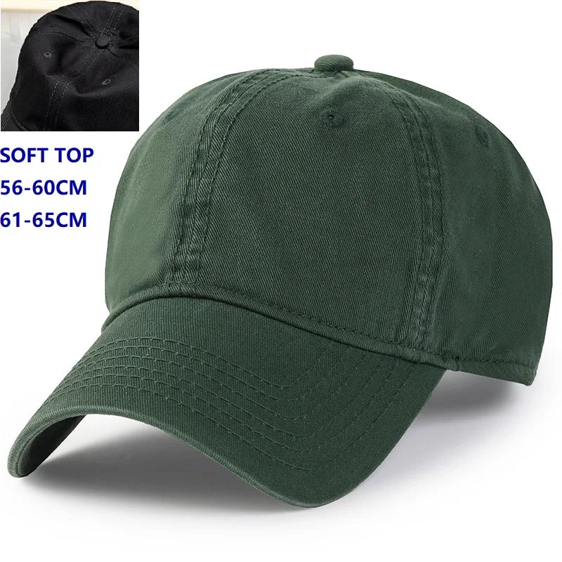 Big Head Man Large Size Mesh Baseball Hats Outdoors Plus Size Sport Caps Dad Oversize Trucker Cap 56-61cm 62-66cm