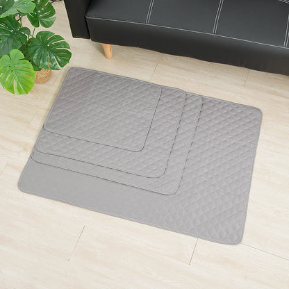 1PC Summer Pet Mat Kennel Mat Plaid Waterproof Mat Household Cat And Dog Sofa Mattress