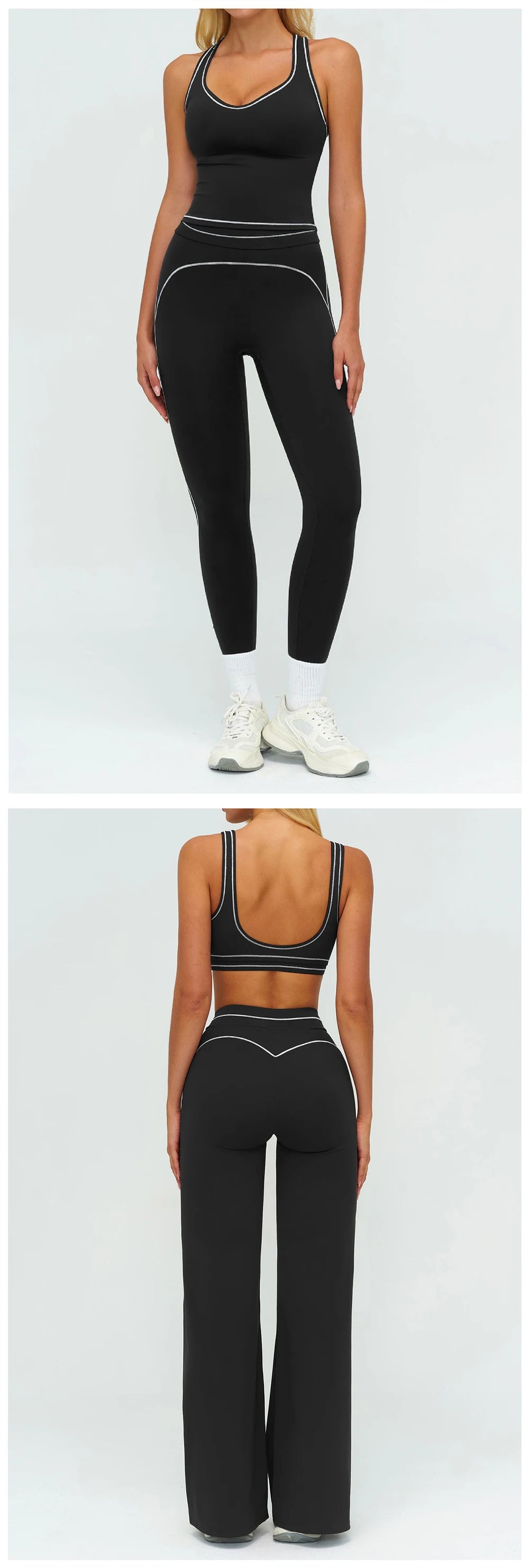 Yoga Suit 2PCS Women Tracksuits Sports Outfits Gym Clothes Running Sports Bra Suits Female Workout Yoga Clothes Athletic Wear