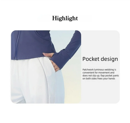 DRUR Womens Running Pants Loose Lightweight High Waist Summer Sports Trousers Gym Workout Joggers Yoga Sweatpants Fitness Wear