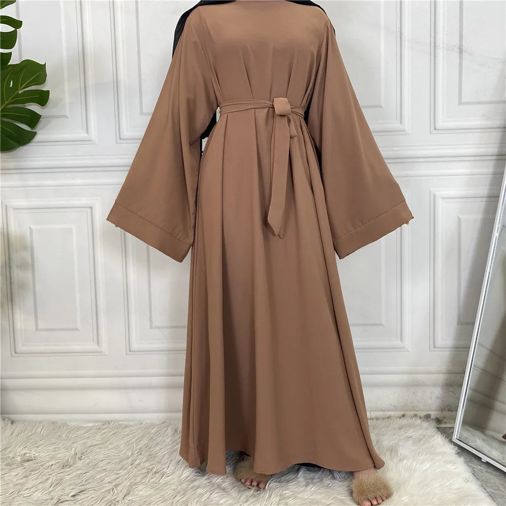 Modest Abaya Dress Ramadan Kaftan For Women | Elegant Muslim Maxi Robe