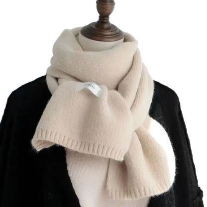 Cashmere Scarf Women – Thick Knitted Warm Scarf, Winter Shawls & Pashmina Wrap