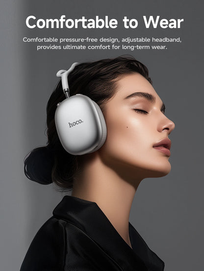 HOCO W55 Plus ANC Noise Reduction Over-ear Bluetooth 5.4 Headphones Wireless Sport Headset Head mounted For Smart Phone AUX mode