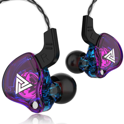 HiFi Wired Earphones – In-Ear Bass Stereo Earphones With Mic & Detachable Cable