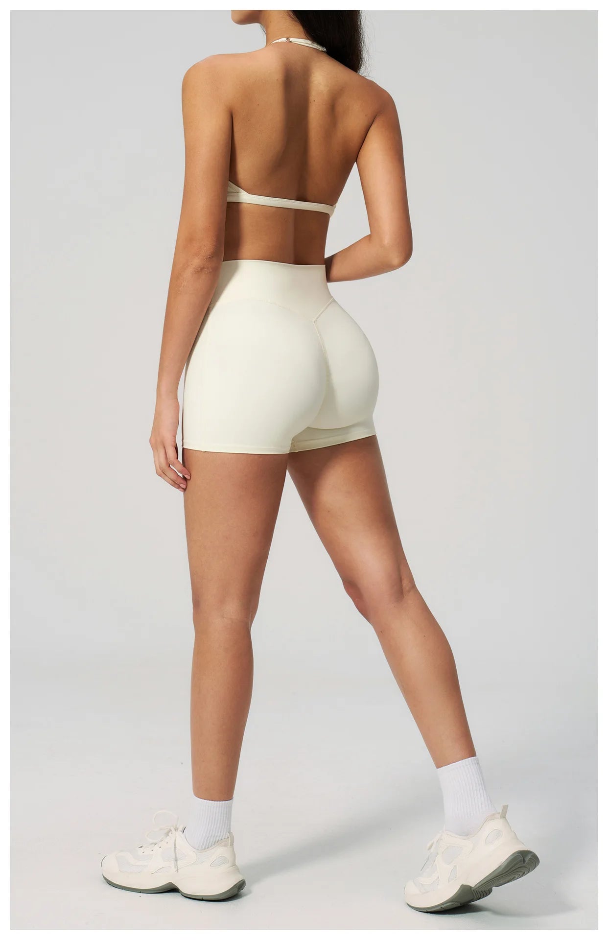 Summer Yoga Set 2 Pieces Women Tracksuit Workout Clothes Sports Outfits High Waist Shorts Fitness Sports Suit Female Gym Clothes