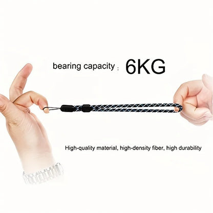Hot Mobile Phone Straps USB Key Short Lanyard Adjustable Walkie Talkie Hand Strap Wrist Rope Audio Anti-lost Lanyard for iPhone
