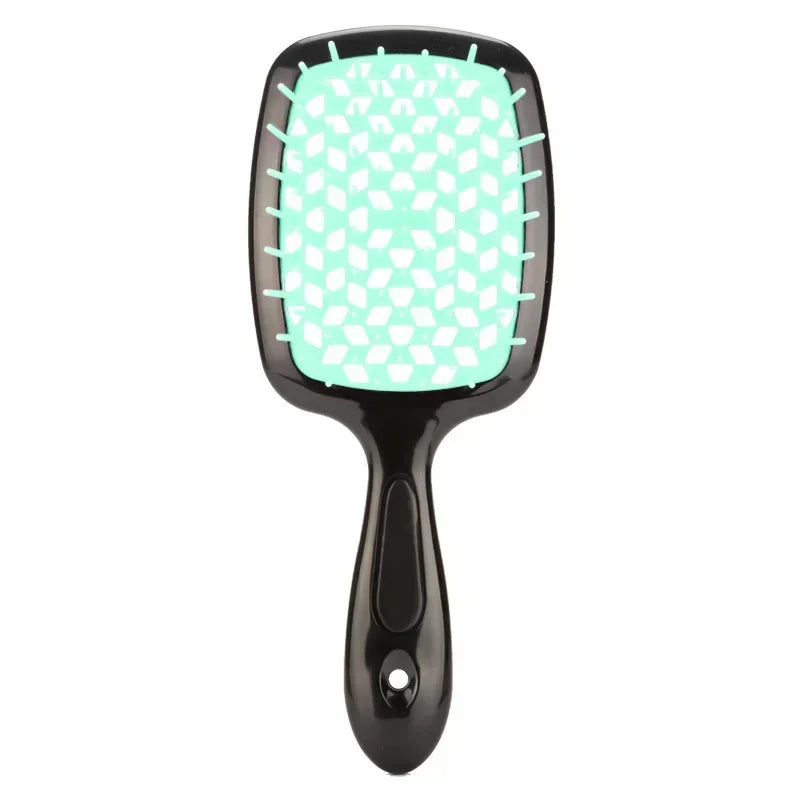 Tangled Hair Comb Detangling Hair Brush Massage Combs Hollow Out Wet Curly Hair Brushes Barber Comb Salon Hair Styling Tools