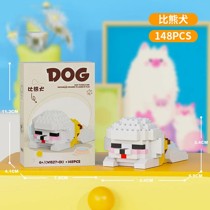 Micro Building Blocks - Creative Animal Brick Set | DIY Mini Construction Toys Kit