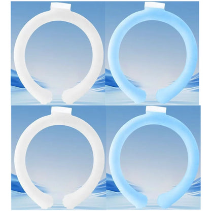 Summer Neck Cooling Ring Outdoor Running Fitness Fishing Cycling Travel Cool Neck Ring Portable Outdoor Cooling Accessories