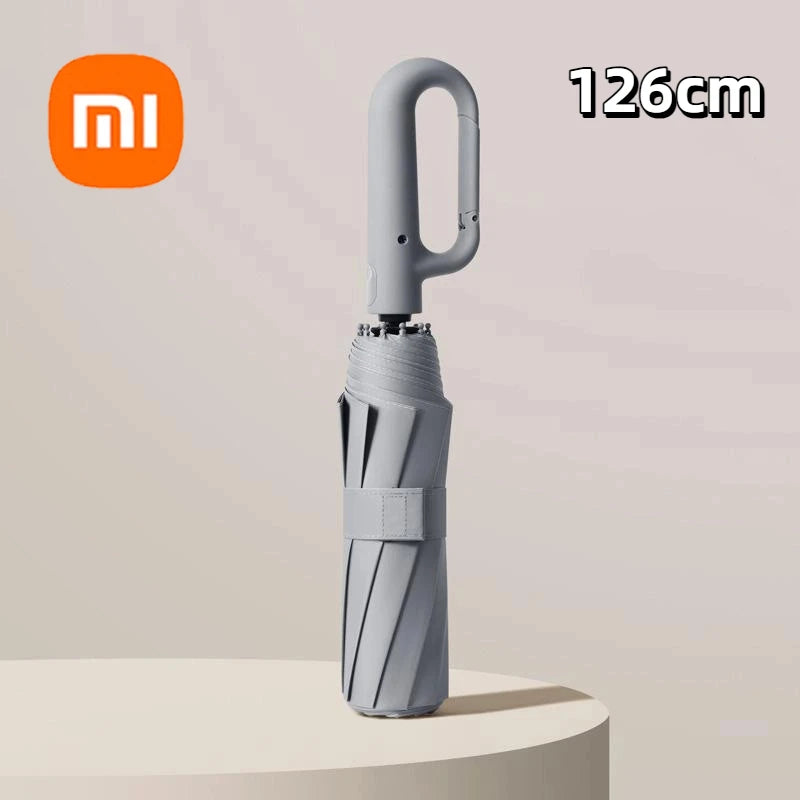 Xiaomi 126cm Extra Large Umbrella Wind-resistant Rain-resistant Dual-purpose UV-resistant Fully Automatic Ring-buckle Umbrella