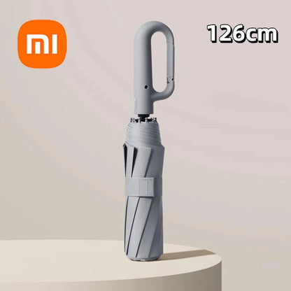 Xiaomi 126cm Extra Large Umbrella Wind-resistant Rain-resistant Dual-purpose UV-resistant Fully Automatic Ring-buckle Umbrella
