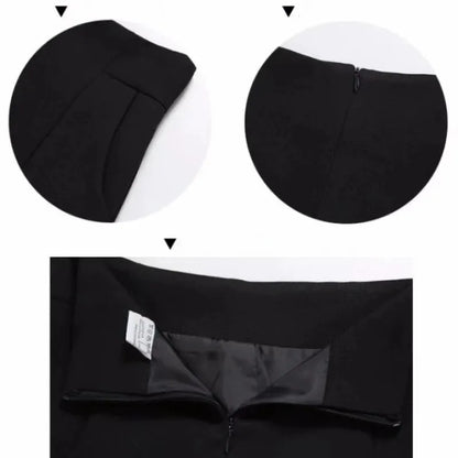 Women's High-Waist Wide-Leg Shorts – Casual A-Line Suit Shorts