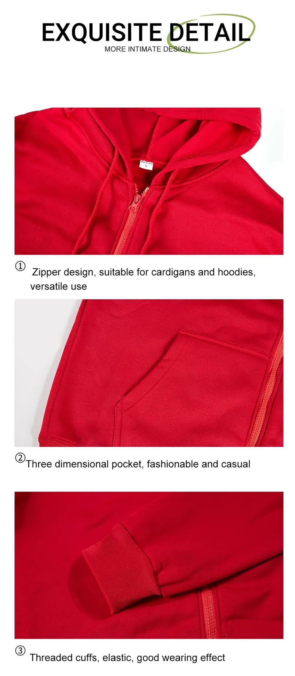 Roses And Positive Short Sentences Printing Zipper Hoodies Women Autumn Korean Hoodie Loose Pocket Sportswear Fleece Clothing