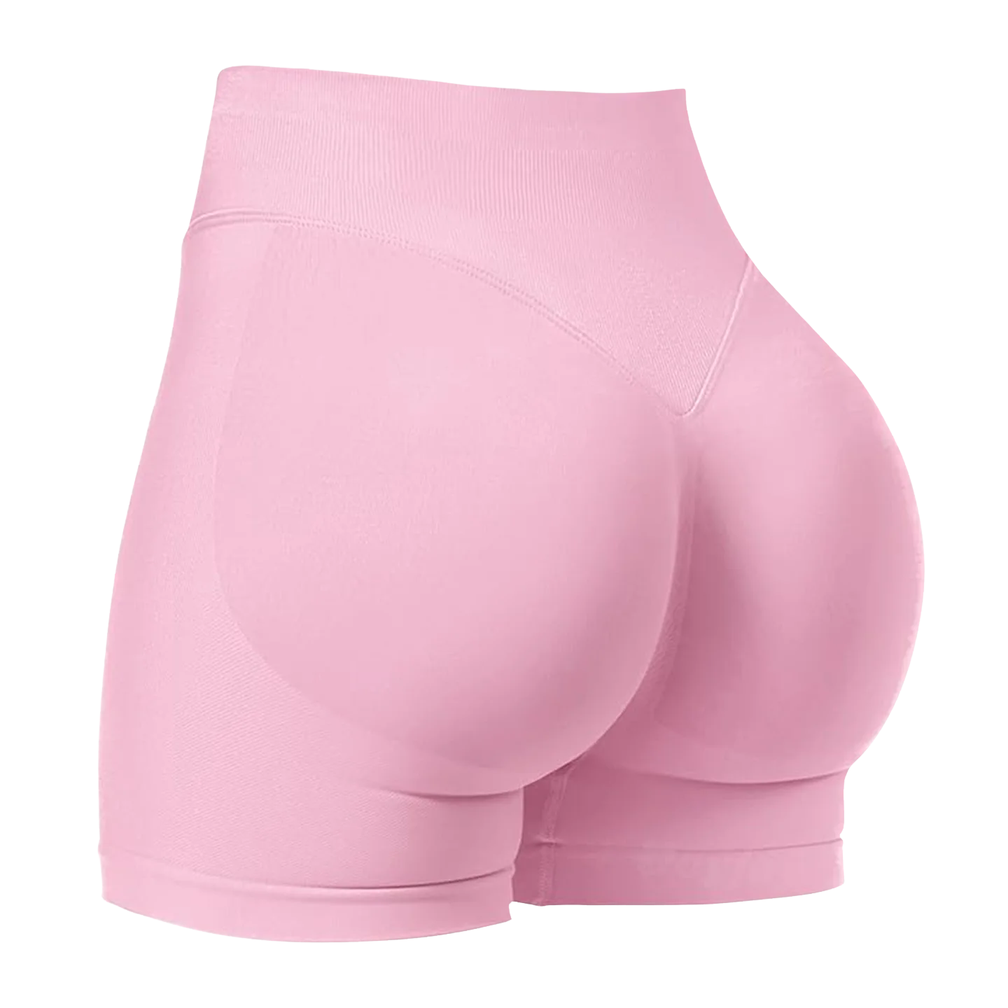 ZHEJIN Seamless Women Yoga Shorts High Waist Workout Gym Shorts Scrunch Butt Lift Biker Shorts Tummy Control Push Up Fitness