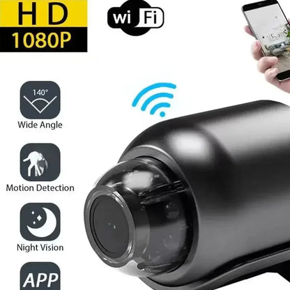 1080P HD Mini WiFi Camera Indoor Safety Security Surveillance Baby Monitor Night Vision Camcorder IP Cam Audio Video Recorder