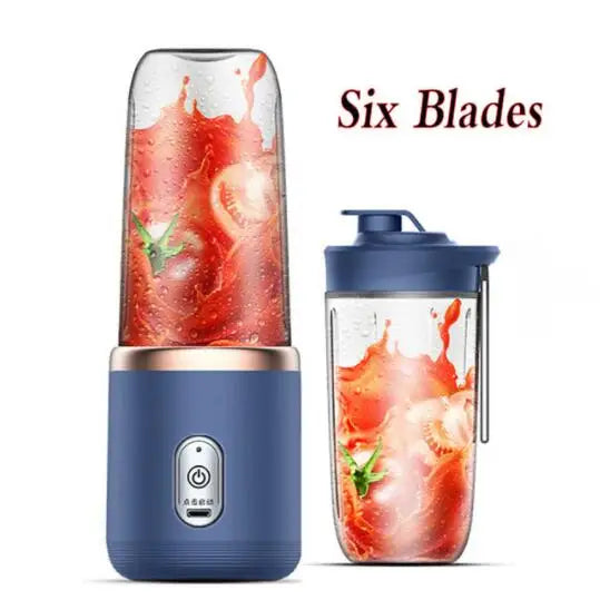 Portable Electric Juicer Blender - Multi Fruit Mixer  Milkshake Maker