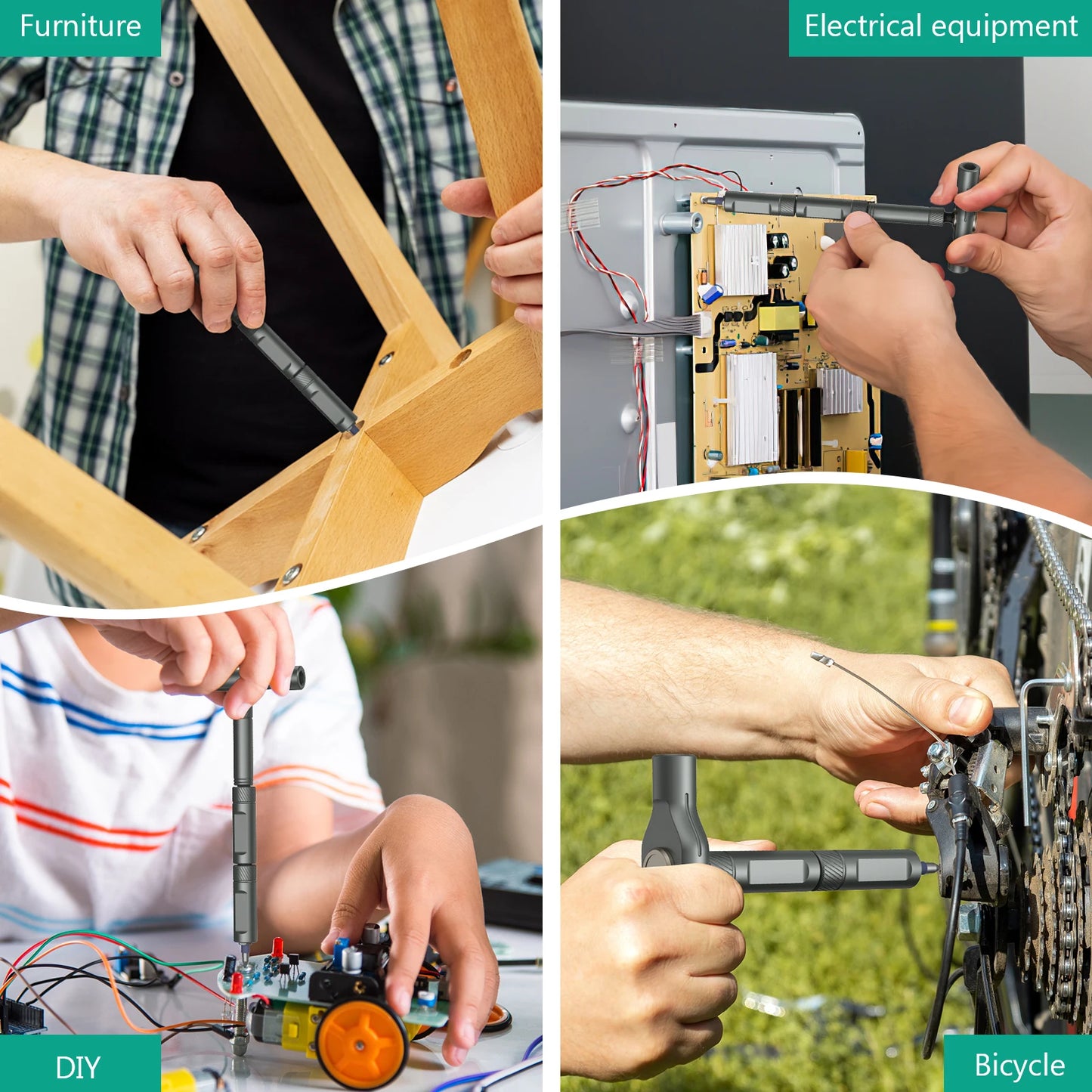 Magnetic Screwdriver Set - 42-in-1 DIY Ratchet Multi-Bit Tool for Computers - ZOOMNSTORE
