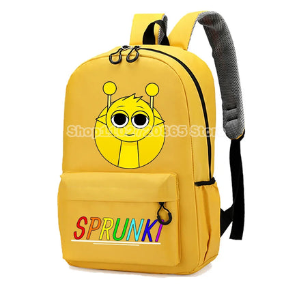 Anime Cartoon School Backpack - Waterproof Oxford Cloth Bookbag for Kids - ZOOMNSTORE