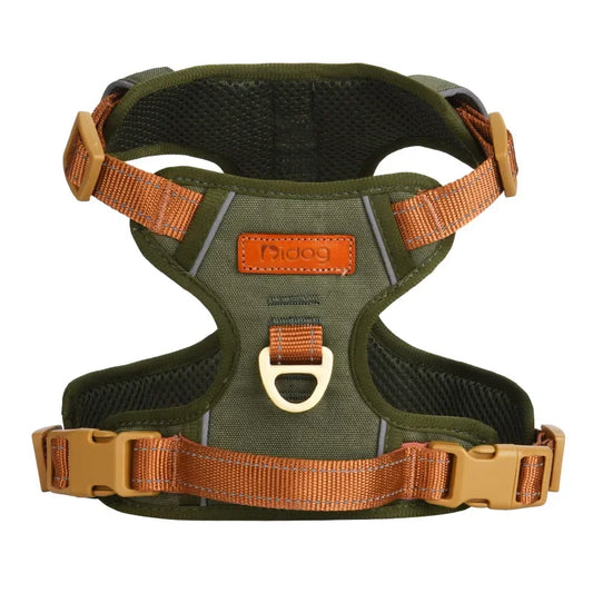 Retro pet chest strap, explosion-proof, reflective dog chest strap, anti-breaking dog leash