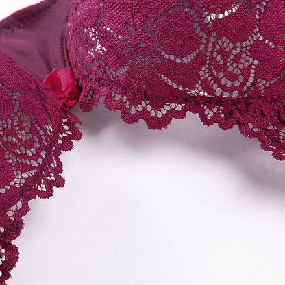 New Fashion Bras For Womens Lingerie BH Top Female Lace Bra Underwire Plus Size Brassiere Sexy Underwear B C D DD E F Cup