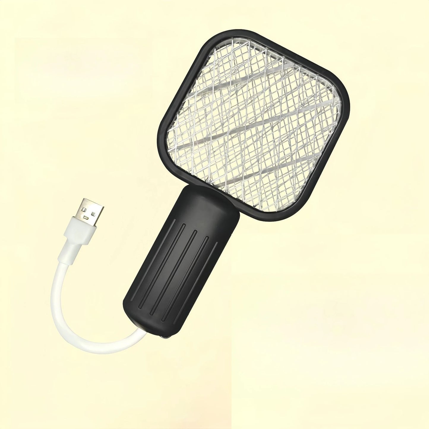 2-in-1 USB Mosquito Killer Lamp Electric Mosquito Swatter Purple Light Mosquito Trap Portable Insect Killer for Home Outdoor Cam