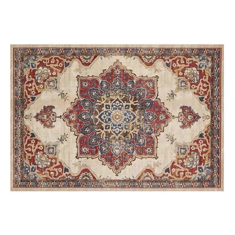Velvet Carpet - Nordic Moroccan Style Crystal Velvet Rug | Dirt Resistant, Washable & Non Slip