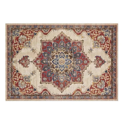 Velvet Carpet - Nordic Moroccan Style Crystal Velvet Rug | Dirt Resistant, Washable & Non Slip