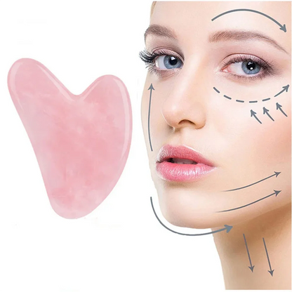 Smooth Natural Jade Gua Sha Board Portable Home Facial SPA Massage Tool Gentle Daily Skin Care Unisex Beauty Accessory