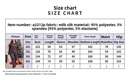 Loungewear Sets Woman Pajamas Set Big Size Pajamas for Women Ensembles Pyjama Femme Ensemble Sleepwear for Sleeping Home Wear