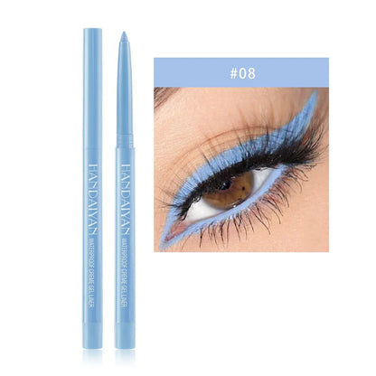 Matte Eyeliner Pencil - Waterproof Gel Pencil With 20 Colorful Shades | Long Lasting, Quick Dry