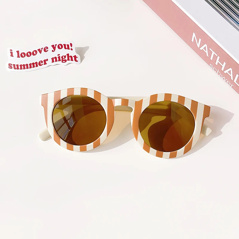 Kids UV400 Leopard Sunglasses - Outdoor Sun Protection for Boys  Girls