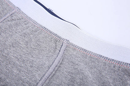 Mens Cotton Boxer Shorts - 4-Pack Underwear Set Soft and Comfortable
