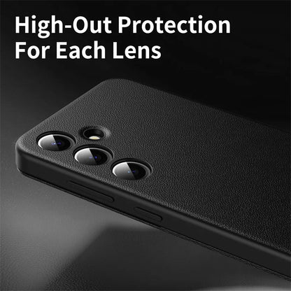 For Samsung Galaxy S25 S23 S24 S26 Ultra S25Plus Case Original PU Leather Card Pocke Flip Smart Display Transparent Window Cover