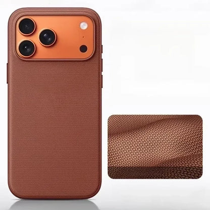 New Original Technology Woven Magnetic Case For iPhone 18 Pro 17 16 15 14 13 Pro Max For Magsafe Wireless Charger Official Cover