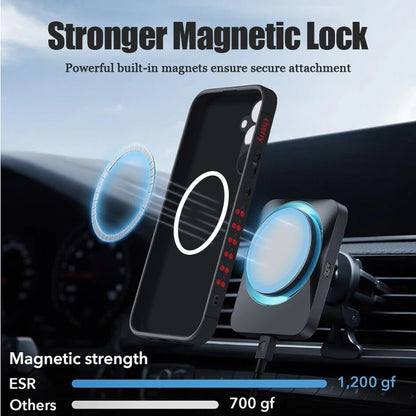 Little Cherry Magnetic Case For Samsung Galaxy S25 FE S26 S25 S24 S23 S22 Ultra Plus For Magsafe Wireless Charge Lanyard Cover
