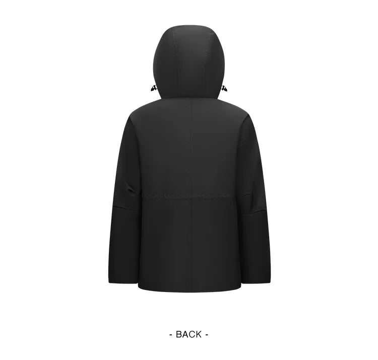 Semir Down Jacket Women 2026 New Two-Piece Three-in-One Outdoor Travel Daily Waterproof Oil-proof Stain-proof Woman Winter Coat